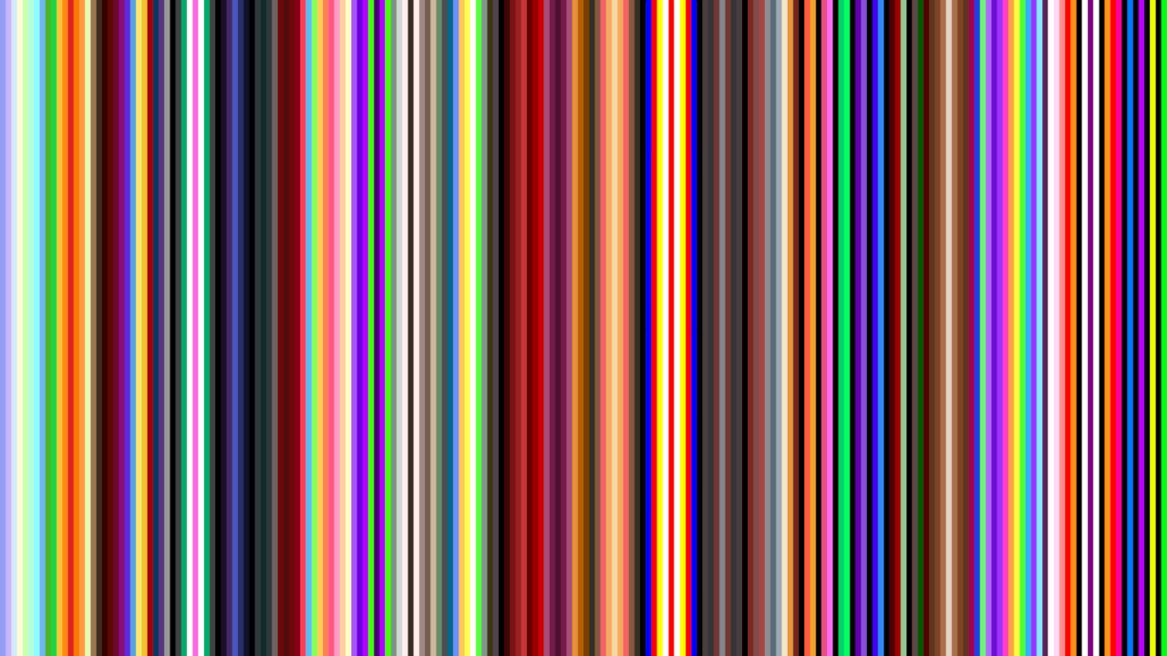 A Tumblr header composed of 30 pride flags in a series of vertical stripes. Most flags represent different xenogenders.