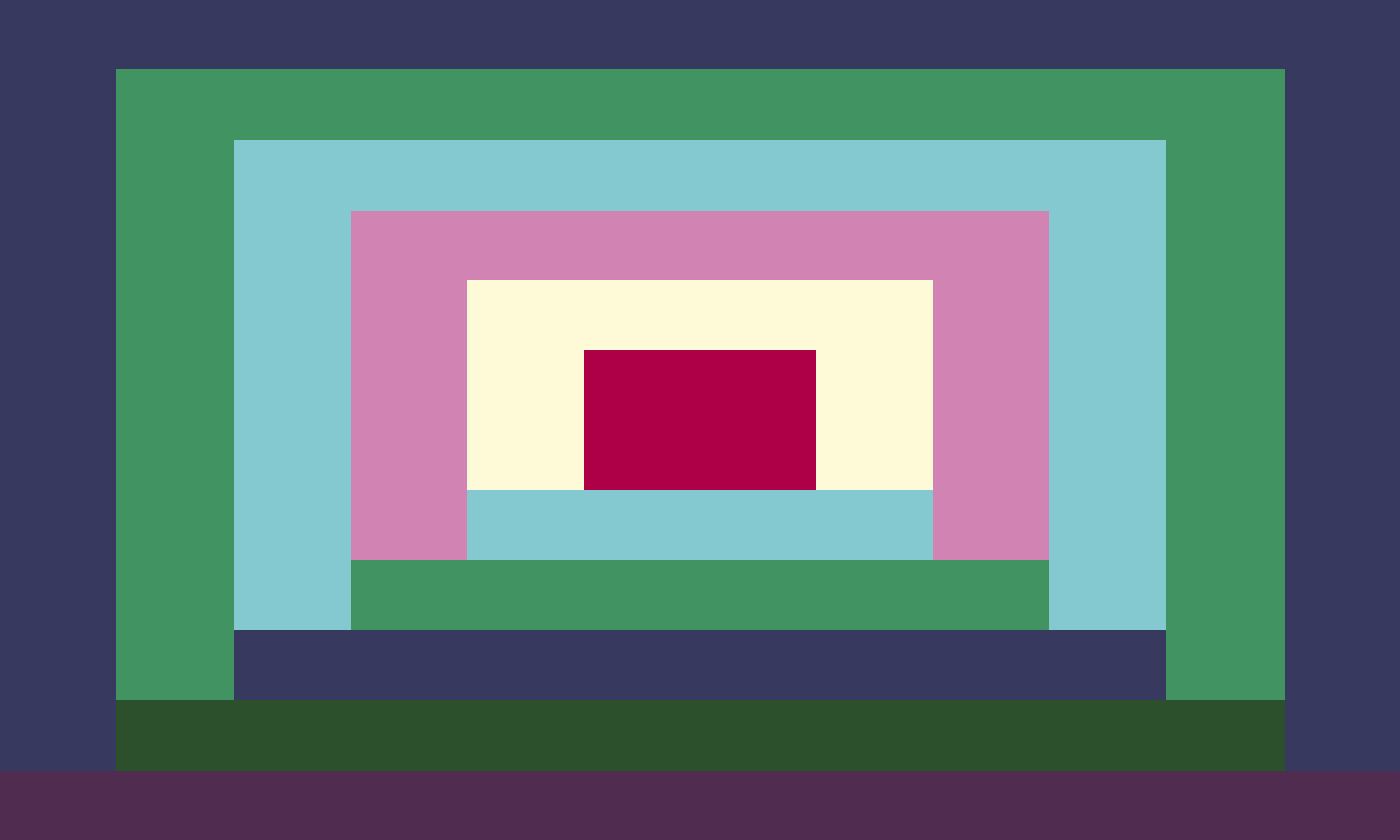 Bandeira xênica feita por Hatch. Ela é composta por vários quadrados em diversas cores, basicamente.